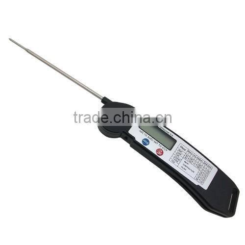 DTH-101 Folding Stainless Steel Kitchen thermometer , Digital Food Thermometer , Kitchen Cooking Thermometer