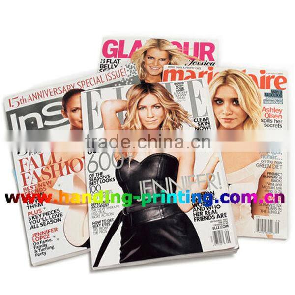 supply professional printing magazines with perfect binding