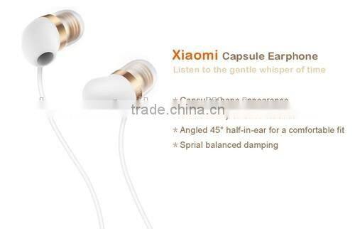 Original Xiaomi Piston Capsule Earphone with Mic Remote Silicone Headset for Xiaomi Mobile Phone In-Ear Computer MP3 Piston3