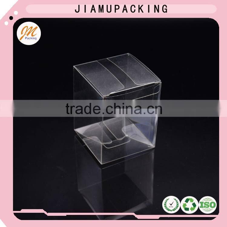 small customized shape craft plastic folding packaging box for weding candy