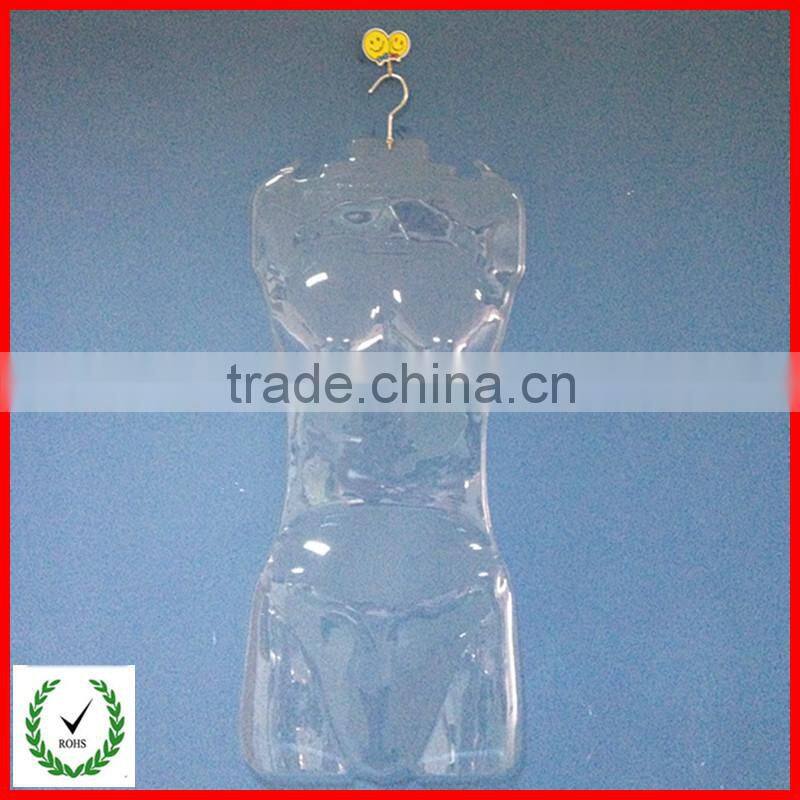 Cheap vacuum thermoforming body display for swimsuit