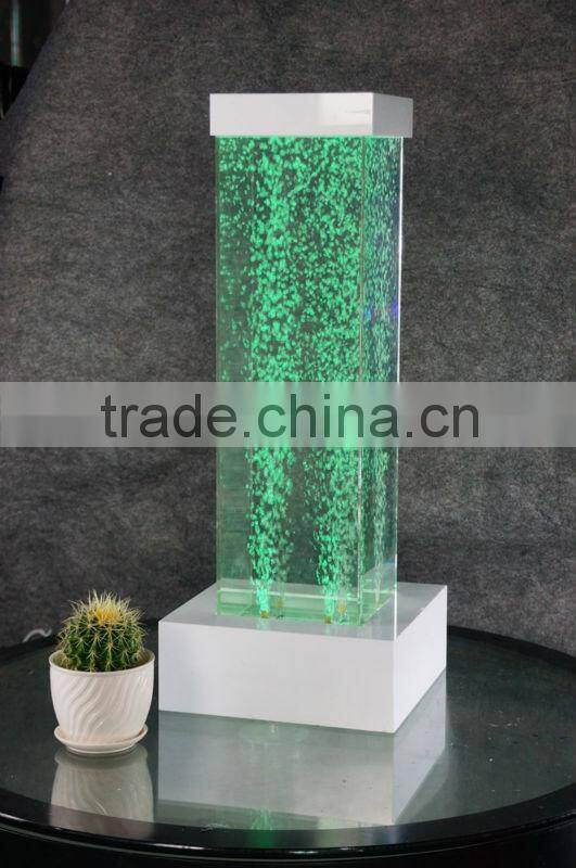 LED Decoration for Desk top with Amazing Color changing bubbles