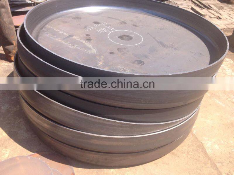 HHA steel flat dished bottom/ tank cover tank bottom for oil tank water tank
