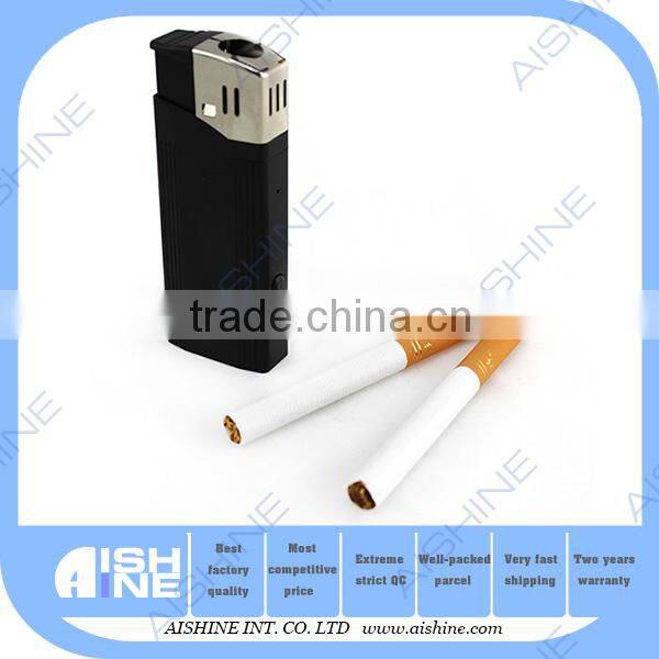 Hidden spy camera lighter camera supported cycle recording