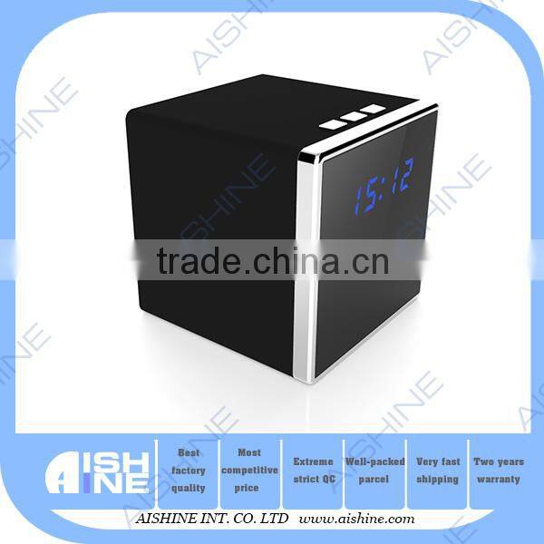 Shenzhen Manufacturer Digital Clock WiFi Nanny Camera P2P 1080P Hidden camera
