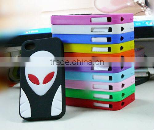 Silicone Creative Cellphone Cover for iPhone 4S