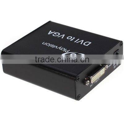DVI to VGA Converter, Connect computers with DVI connectors to analog monitors or projectors with VGA input.