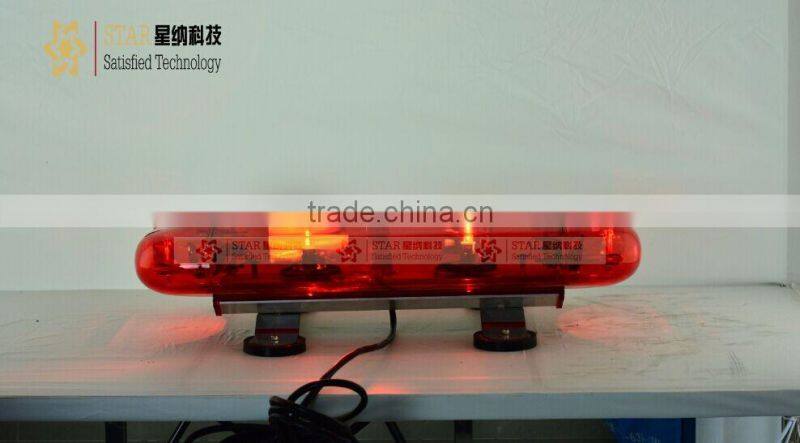 auto revolving mini halogen warning lightbar A60B