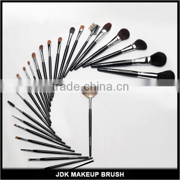 25 pcs cosmetic brush kit foundation brush set makeup brushes pu leather bag