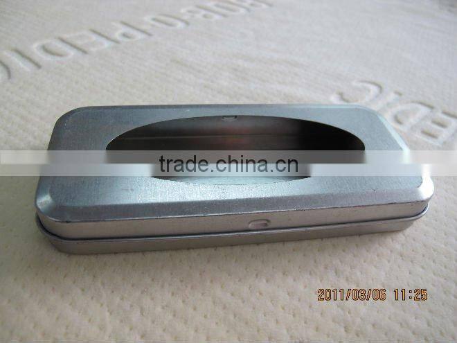 rectangular watch metal box