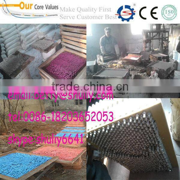 professional colorful school chalk machine/chalk moulding machine/school chalk making machine