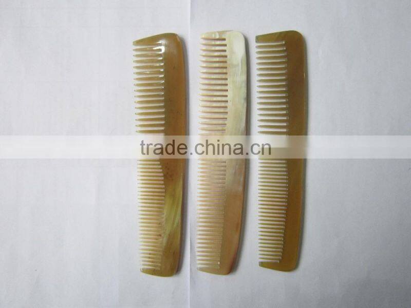 Asian style hair comb, buffalo horn combs made in Vietnam