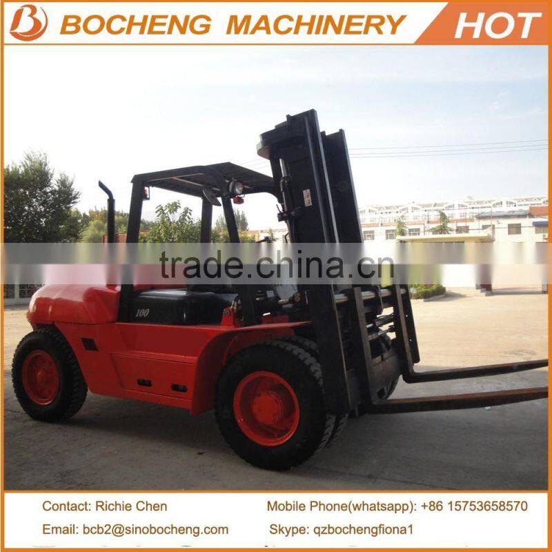 WECAN Brand 10 Tons Diesel Forklift CPCD100F