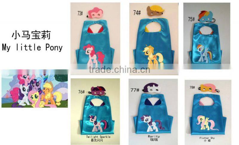 Girls Superhero Dress Up Costumes with sticker