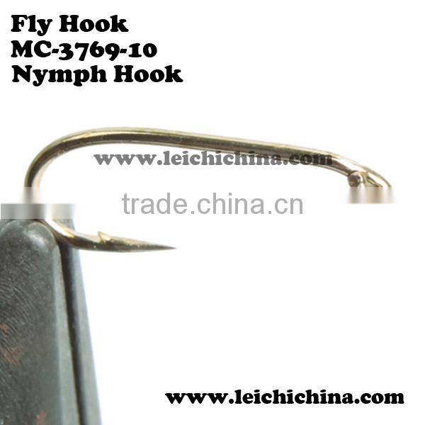Wholesale high carbon steel fly fishing hooks