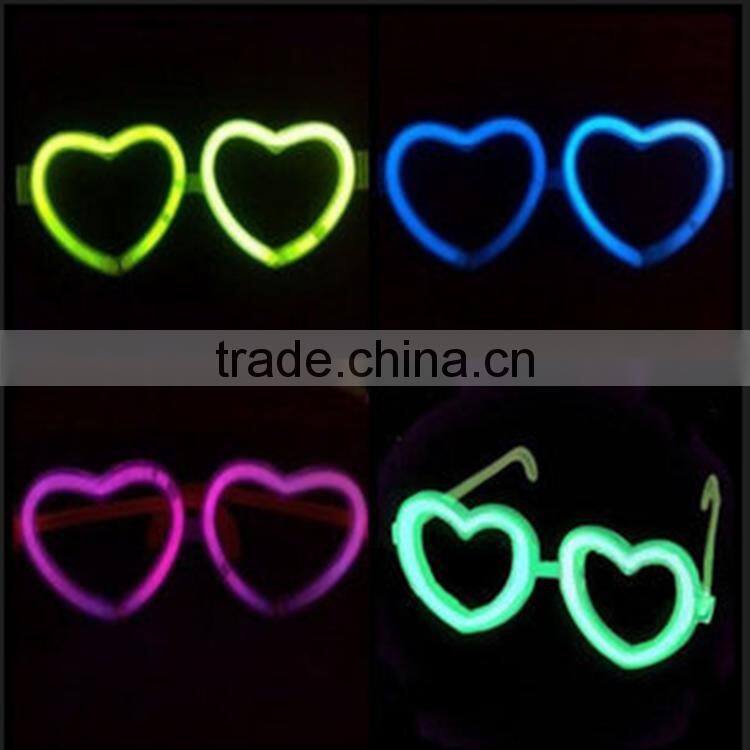 Party Toys With Fun Glow Heart Glasses(EN71, ASTM F963)