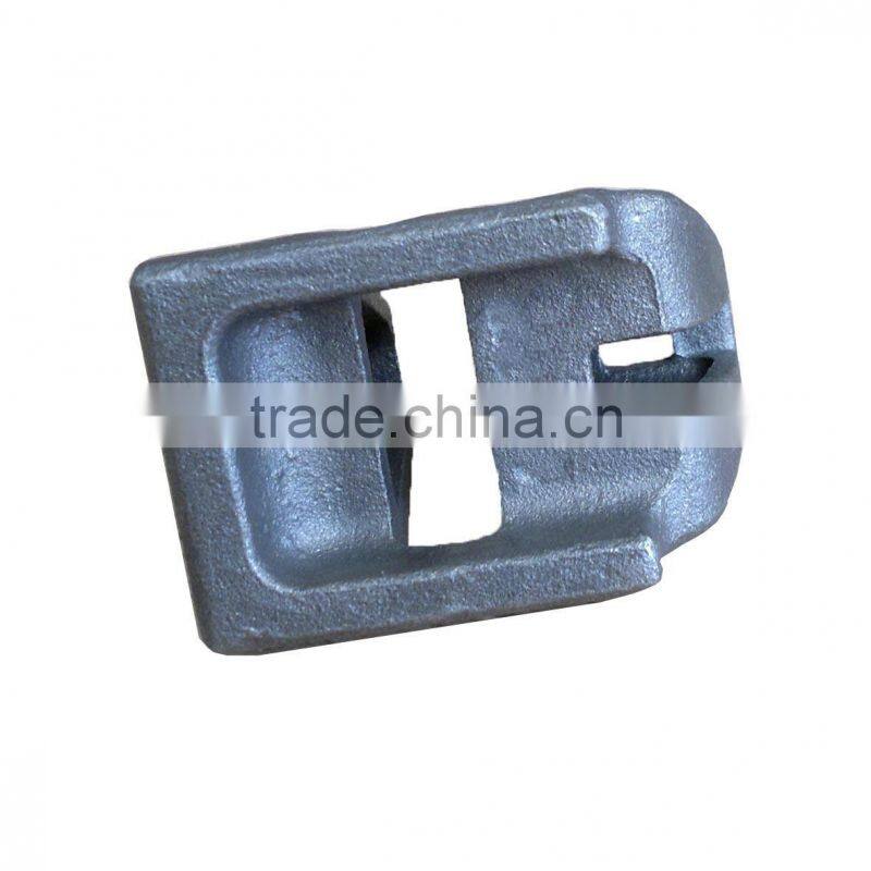 Low price carbon steel lost wax cast scaffolding part ledger head part