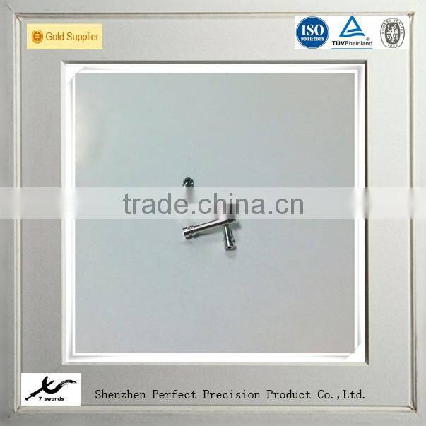 4axis cnc machining parts chromed