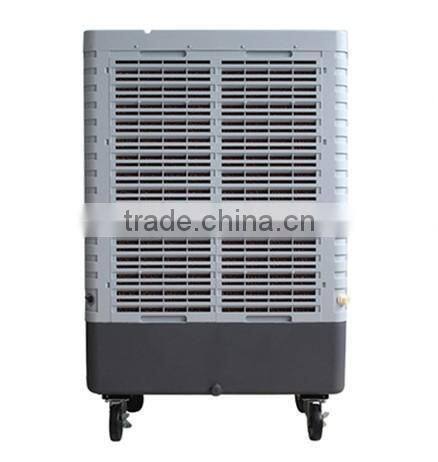 Portable evaporative outdoor water air conditioner/mobile air cooler