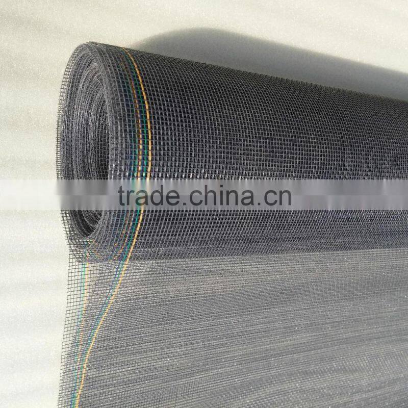 Hot selling silver grey 18x16 fiberglass insect screen with high quality