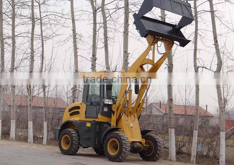 2015 High performance chinese 1.2 ton wheel loader, ZL12F, JT912