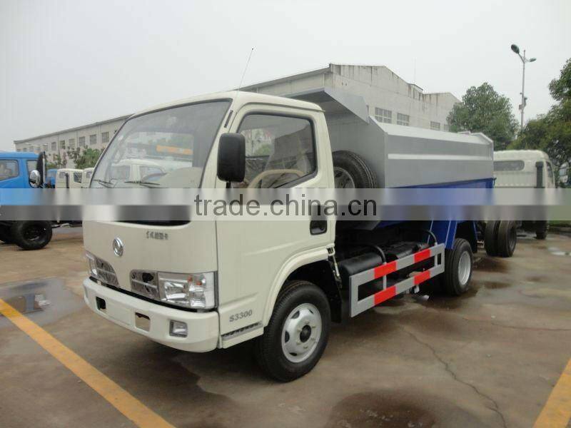 DongFeng Hydraulic Lifter Garbage Truck