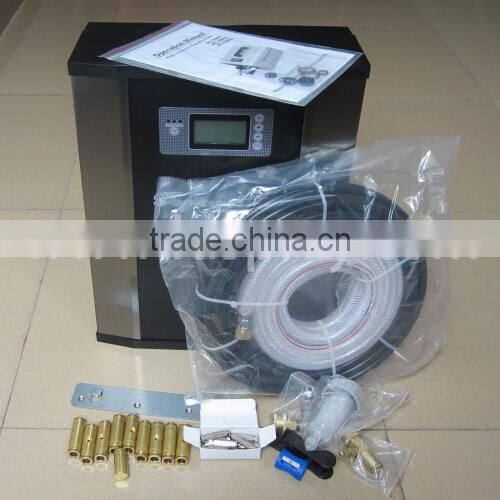 0.3L/min indoor humidifications fog mist system with digital timer, axial pump (2 plungers) &CE