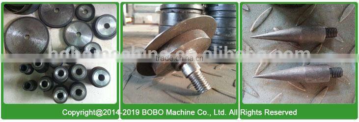 metal posttension pipe spiral forming machine diameter 135mm