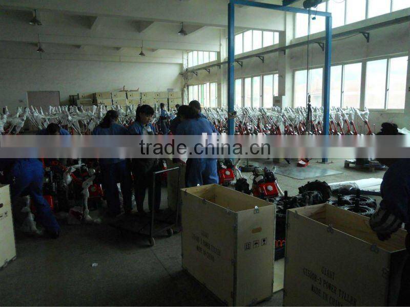 MeiQi 196cc gasoline tiller cast iron gear box