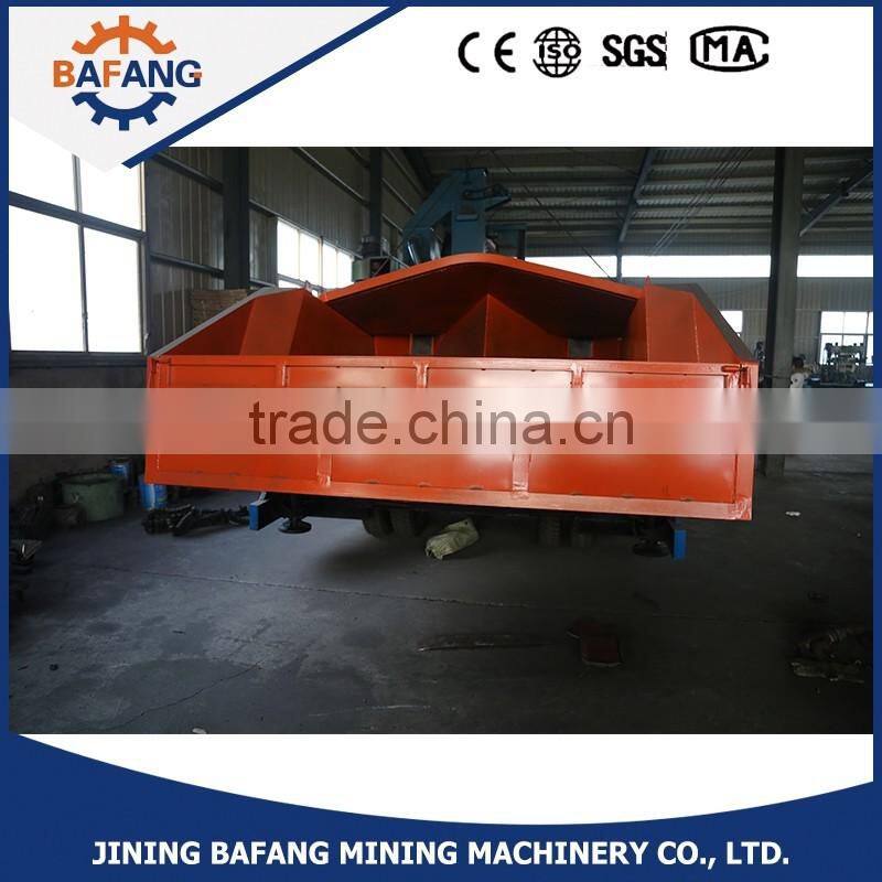 double buckets automatic Feeding concrete Spraying car