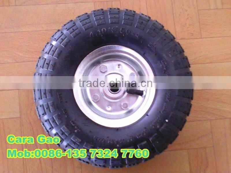 EL-719 small wheelbarrow pneumatic tires 4.10/3.50-4