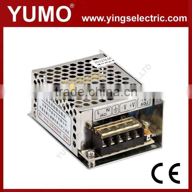 YUMO MS-25 12/15/24V 25W Mini size series LED Switching Power Supply