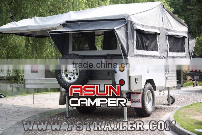 Hard floor camper trailer 2016 (made according to ADR)
