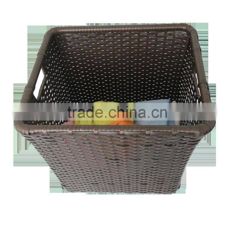 Wholesales chinese supplier PE plastic customized laundry basket for kids dirty clothes