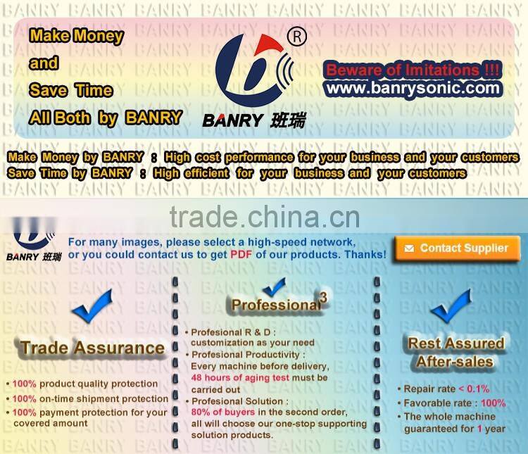 Hangzhou BANRY 20kHz Smooth cut Ultrasonic frozen food cutting machine