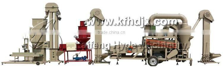 10T Wheat Seed Plant cleaning grading coating packing machines