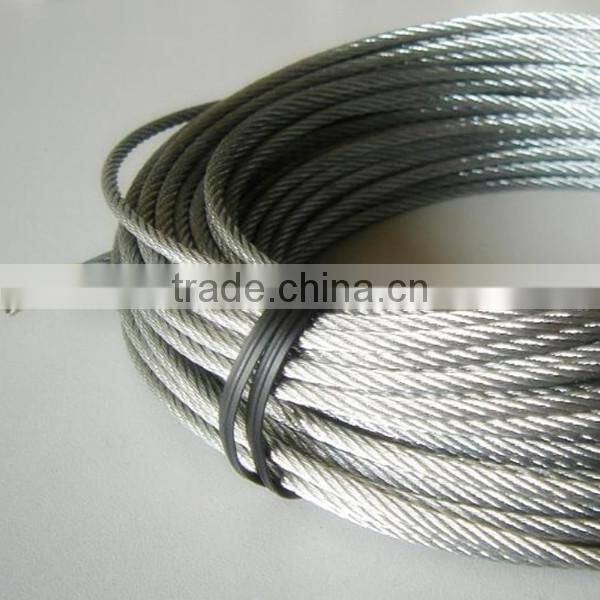 AISI 304 304L 310 316 316L SUS Stainless Steel Rigging Wire