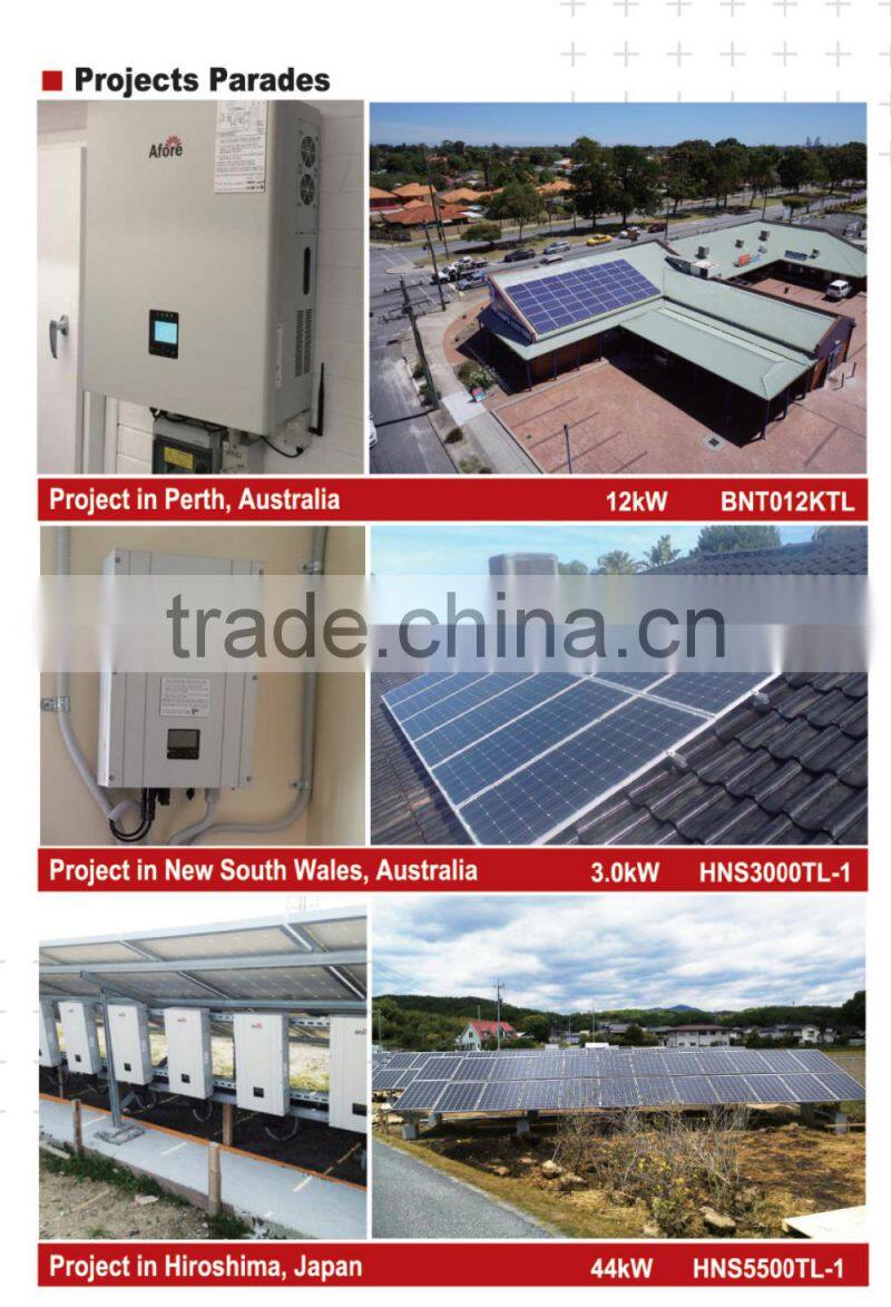 2017 new Afore on grid inverter 30KW for solar on grid system