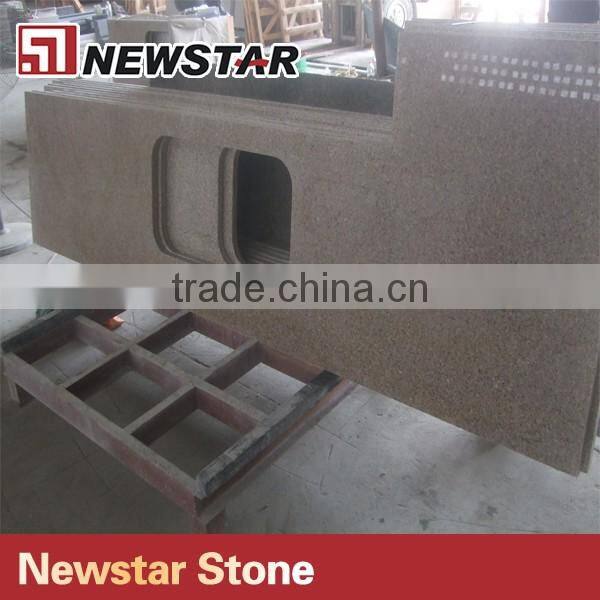 China Granite G682 Hot Countertop Yellow Vanity Top