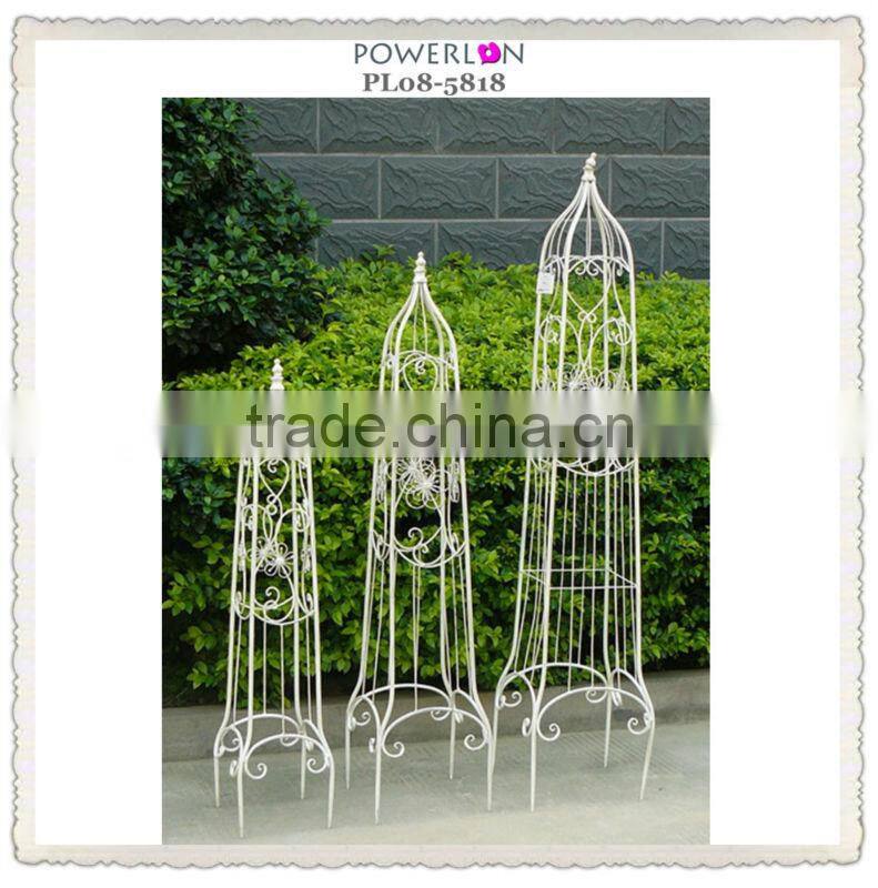 Vintage Metal Flower Stick For Garden Decor