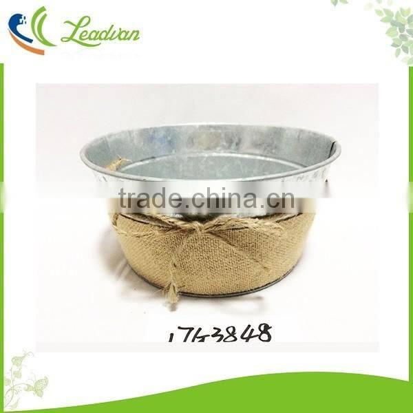 Hot sale high quality custom made galvanized metal bucket