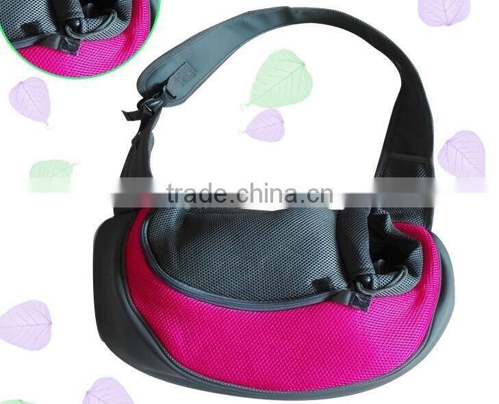 CY115 Breathable Mesh Pet Dog Backpack Puppy Cat Chest Carriers Portable Outdoor Dog Travel Bag