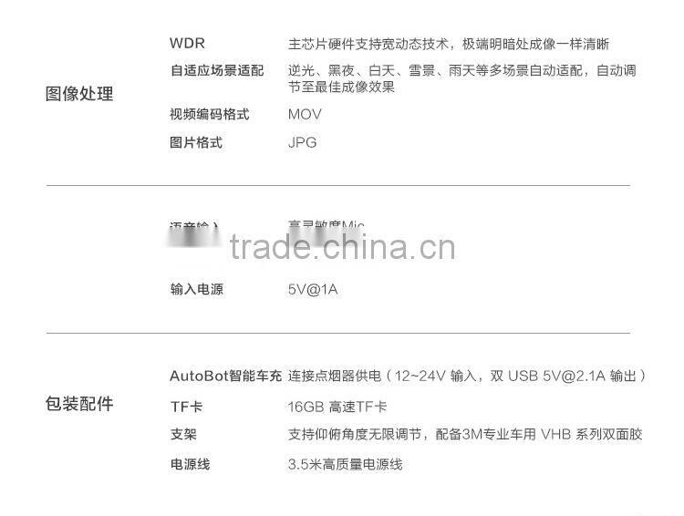 New Arrive Intelligence Automobile data recorder 1080P HD Wide Angle Night Vision Wireless Car Corder