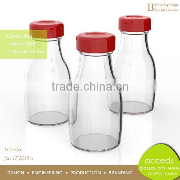 Custom Beverage Bottle 250Ml Glass Soda Bottle
