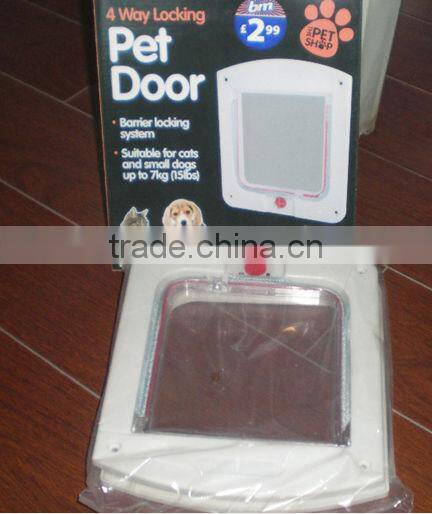 Fits all wall and door pet door /4 ways pet door /cat flap