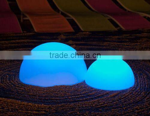 FO-9547 LED pebble floor decorative light for indoor use