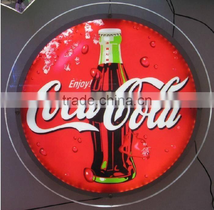 Factory price advertising display lighted box signs