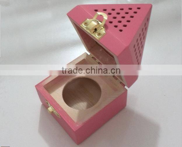 2016 unique design potable wood incense burner for hot sale