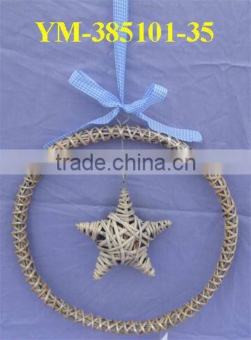 Decorative Wicker Star Decoration for Christmas