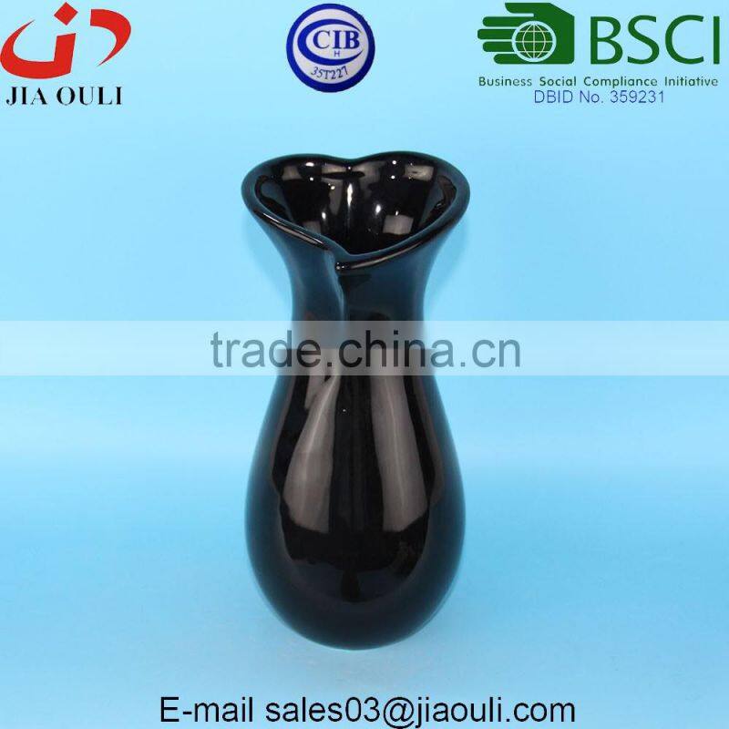 Dehua Porcelain Hot sales Ceramic Tall Square Vase, Ceramic Vase in White